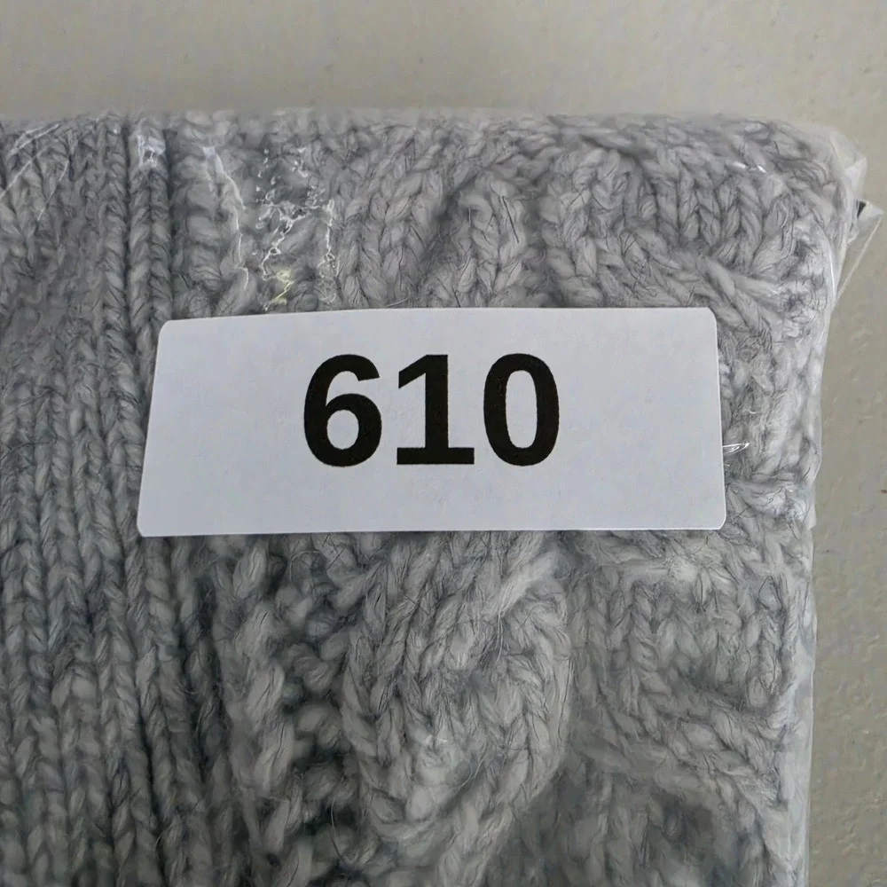 GAP Cardigan Womens XS Heather Grey Cable Knit‎ Open Front Sweater S/352721-01